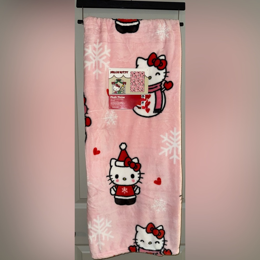 Hello Kitty Christmas Blanket🩷